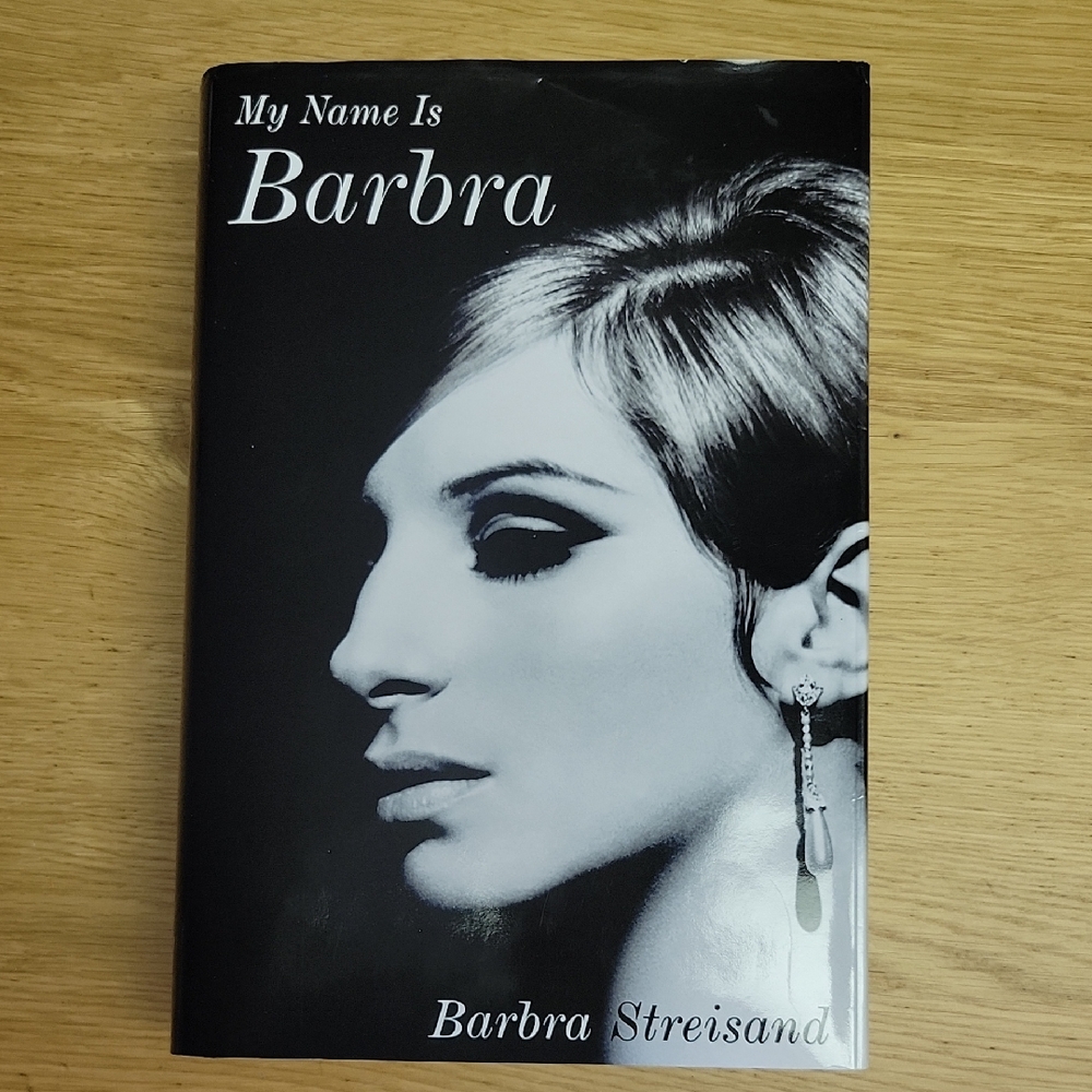 My Name Is Barbra Hardcover Book